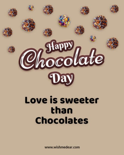 Happy chocolate day 2021