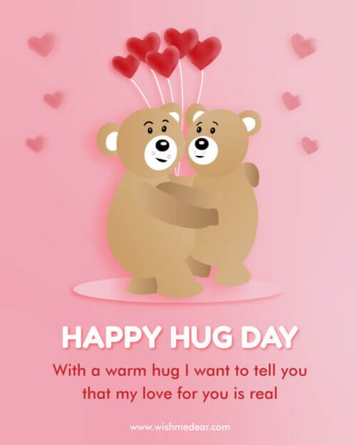 happy hug day images 2021