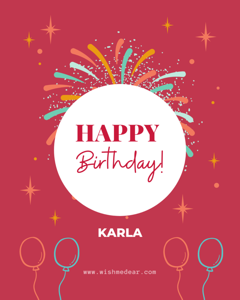 birthday card with name for friend