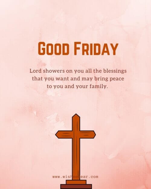 GOOD FRIDAY MESSAGES